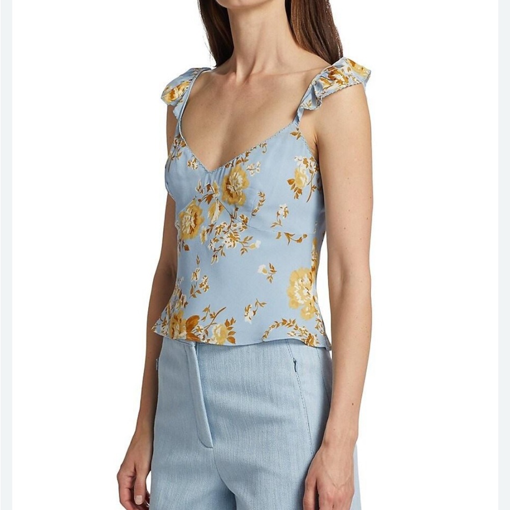 NWT Reformation Belinda top in Heavenly